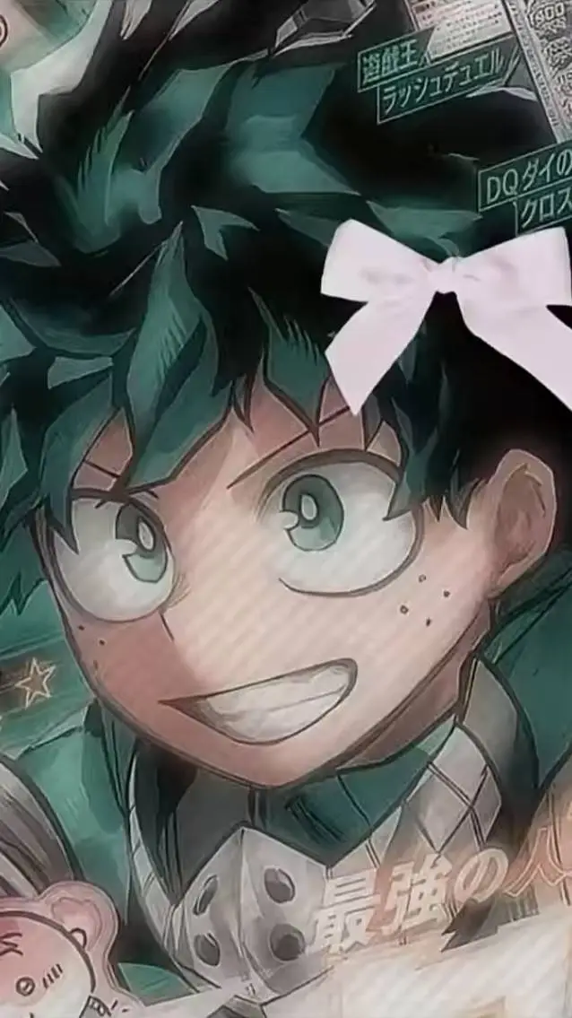 ai character: Deku background