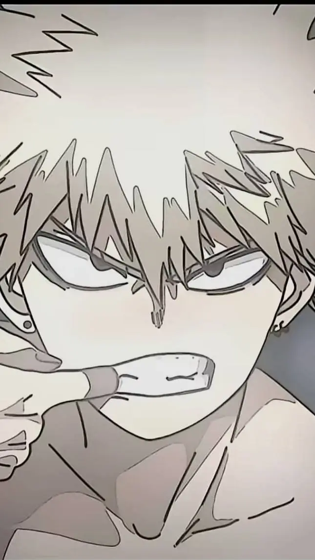ai character: bakugo  background