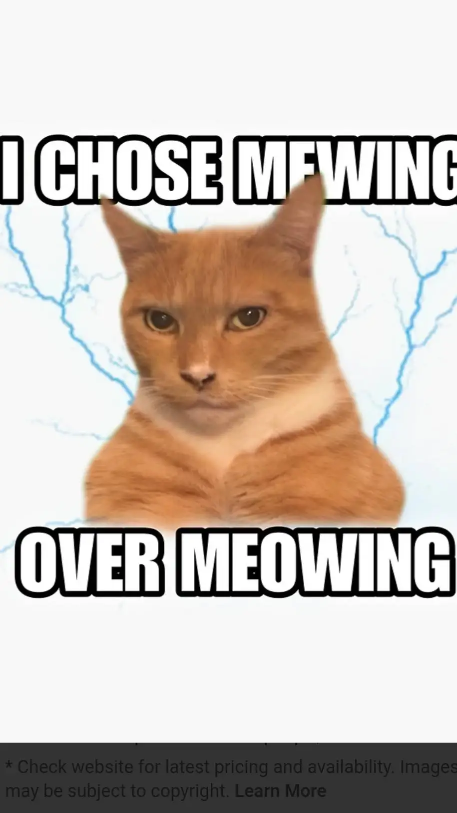 ai character: mew cat background