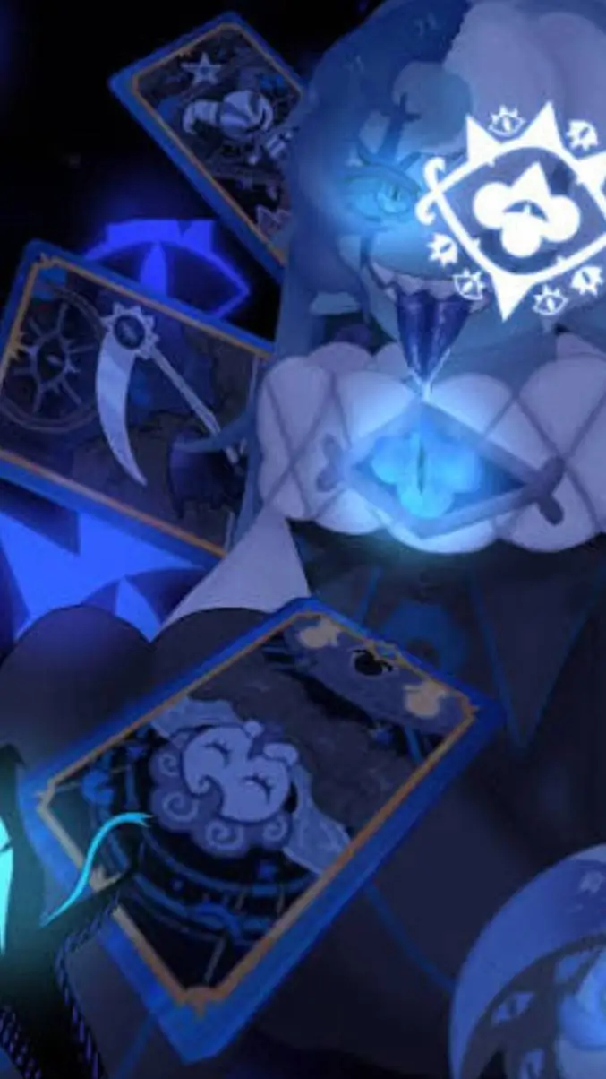 ai character: shadow milk crk background