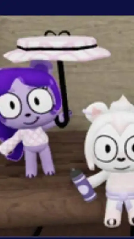 ai character: meringue background