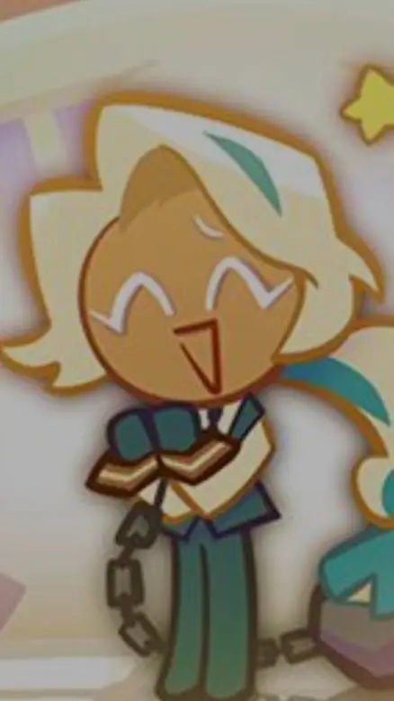 ai character: roquefort cookie background