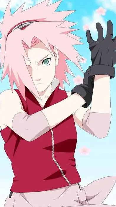 ai character: Sakura haruno background