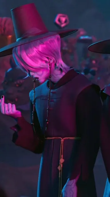 ai character: Mystery mysterious background