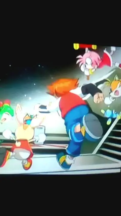 ai character: team chaotix beatn background