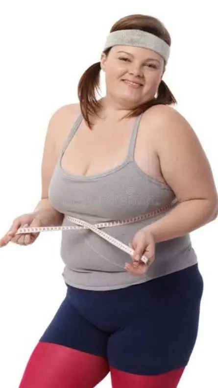 ai character: fat gf background