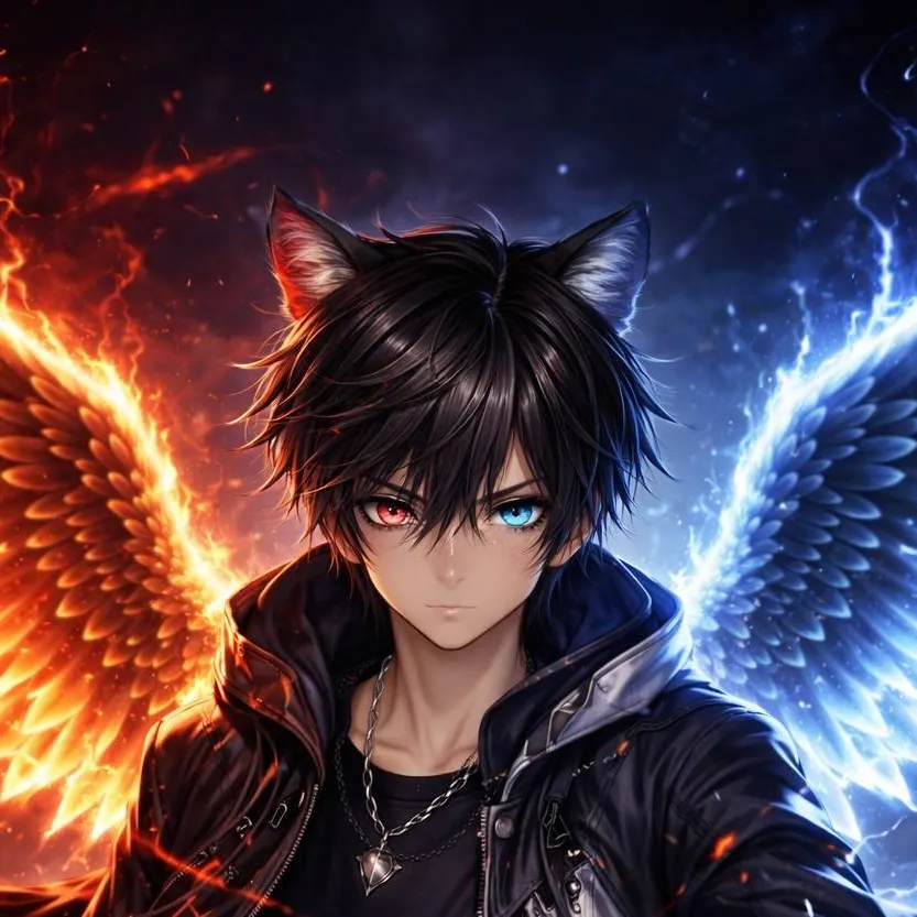 chat with ai character: meowl but human 