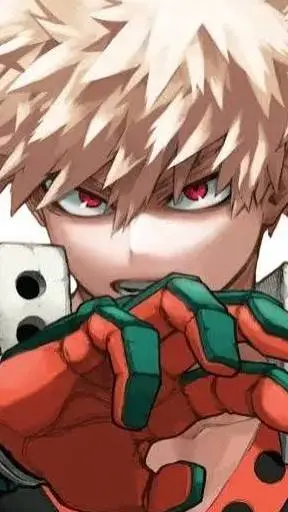 ai character: bakugo  background