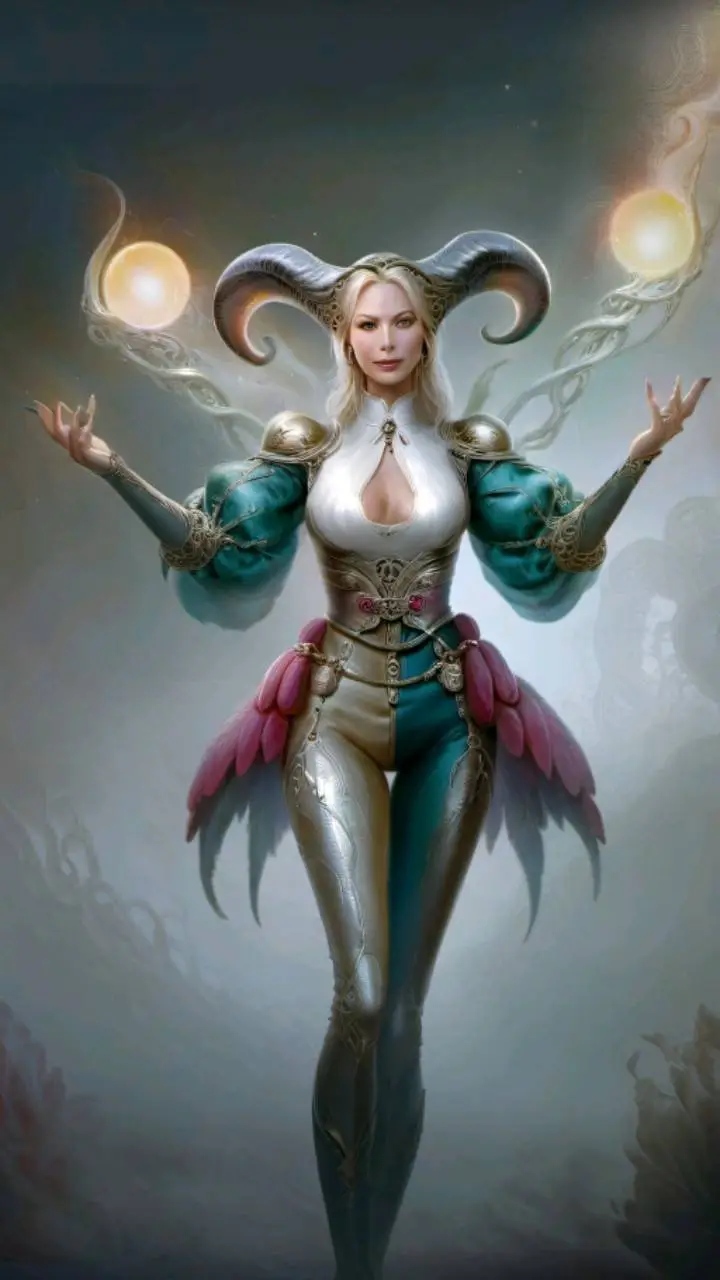 ai character: Luminceleste background