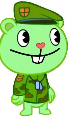 ai character: flippy background