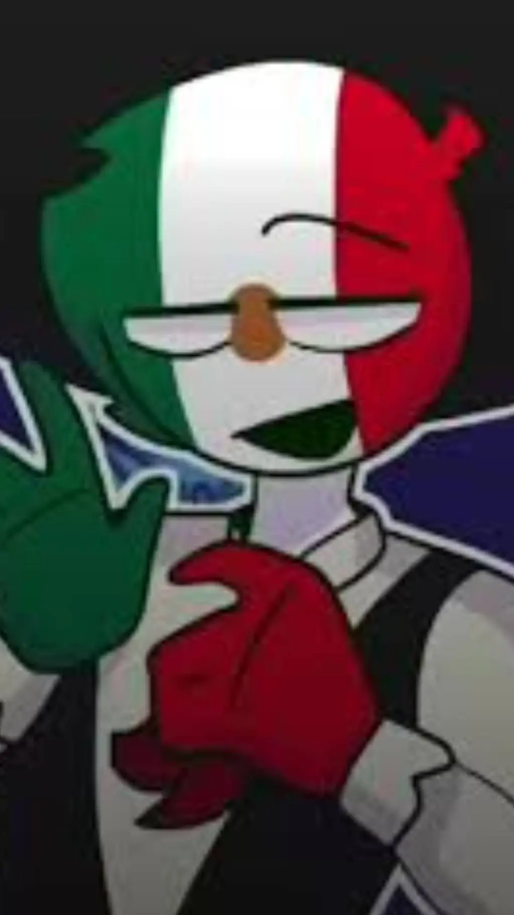 ai character: Rusia x México  background