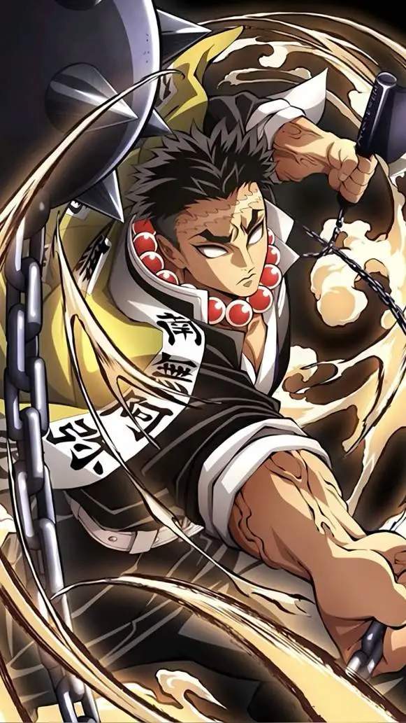 ai character: GYOMEI 🥌    🌳    ⚔ background