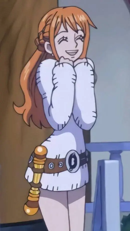 ai character: NAMI 💰   🟧    🏴‍☠️ background