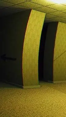 ai character: dw backrooms background