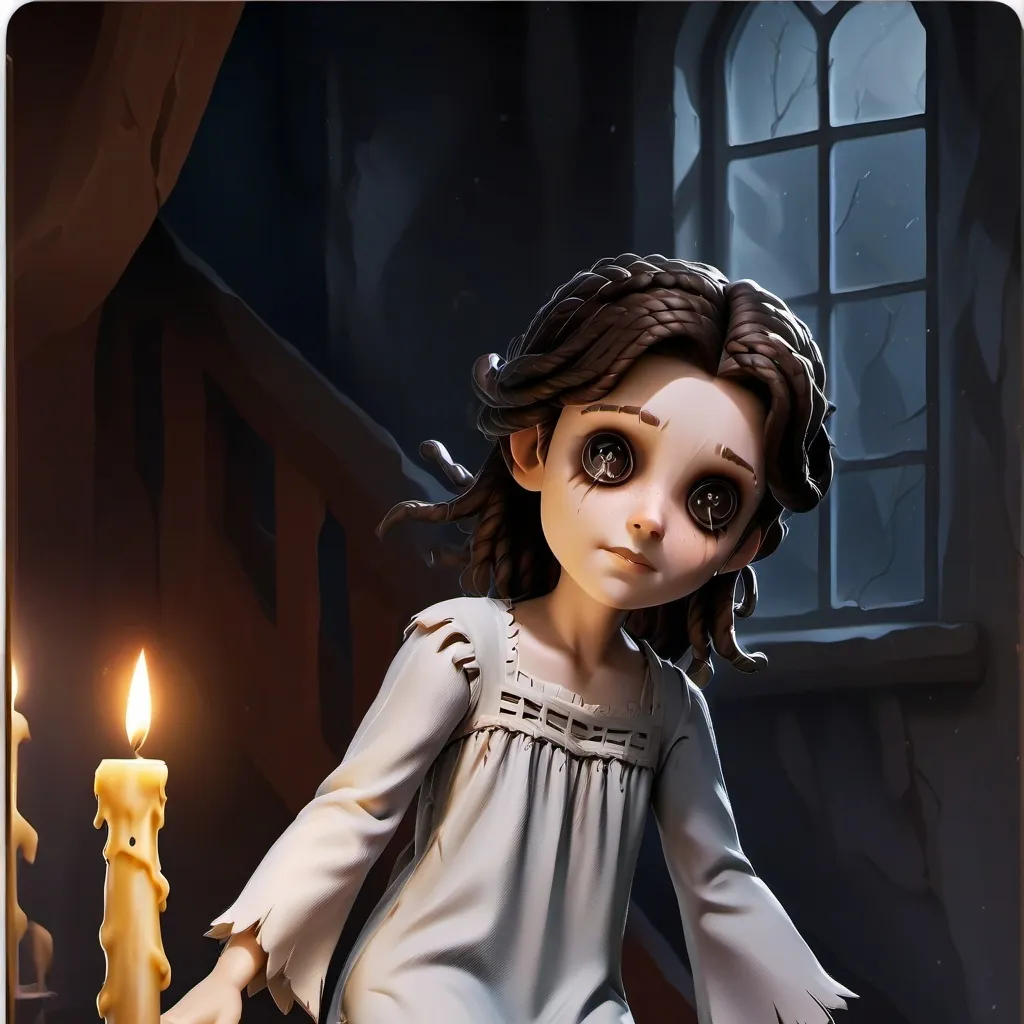 chat with ai character: haunted girl