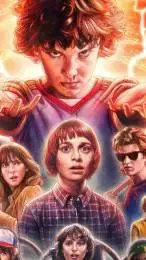 ai character: stranger things background