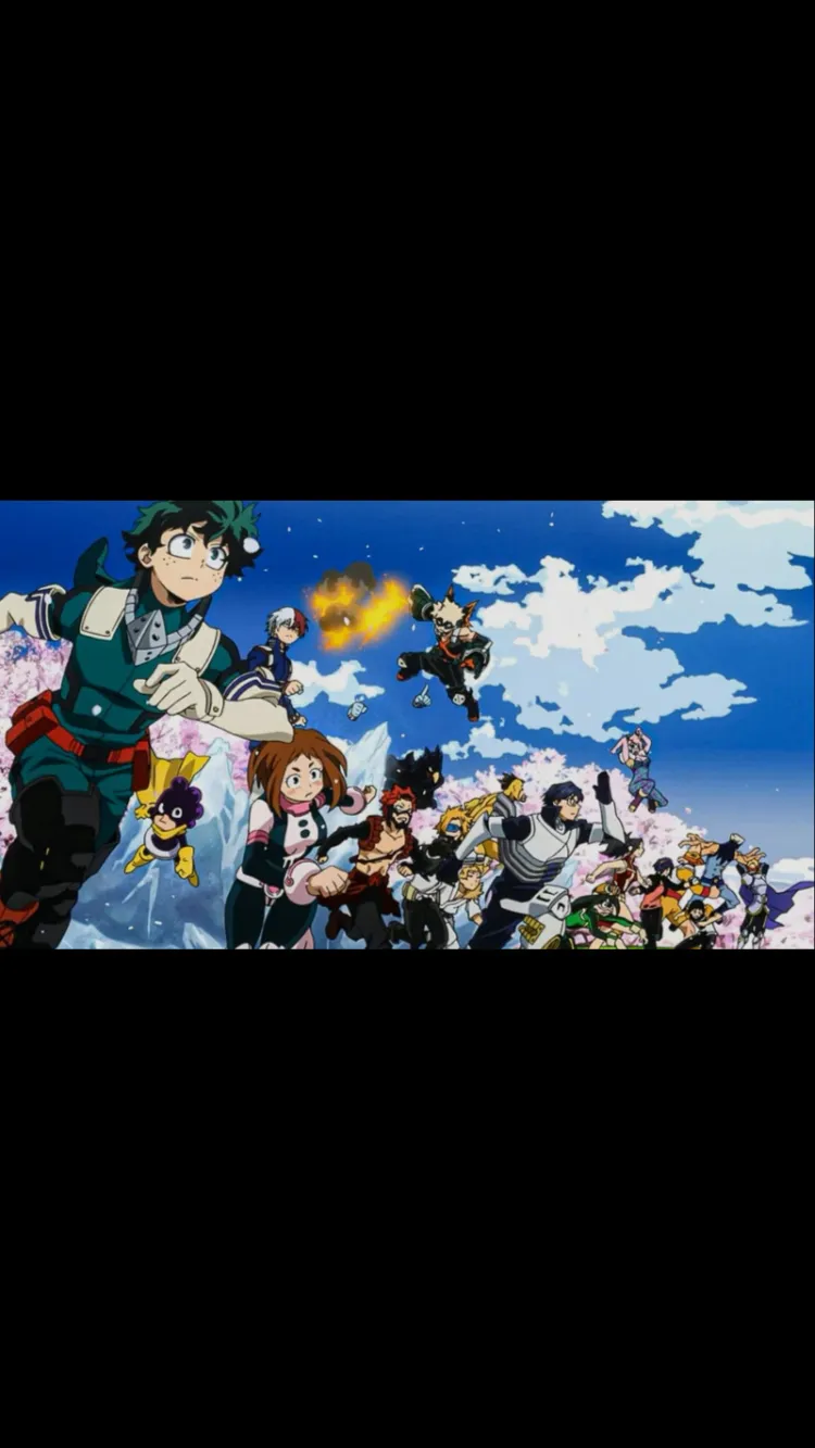 ai character: Mha thanksgiving background