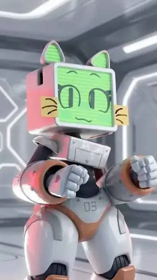 ai character: Chica rbot background