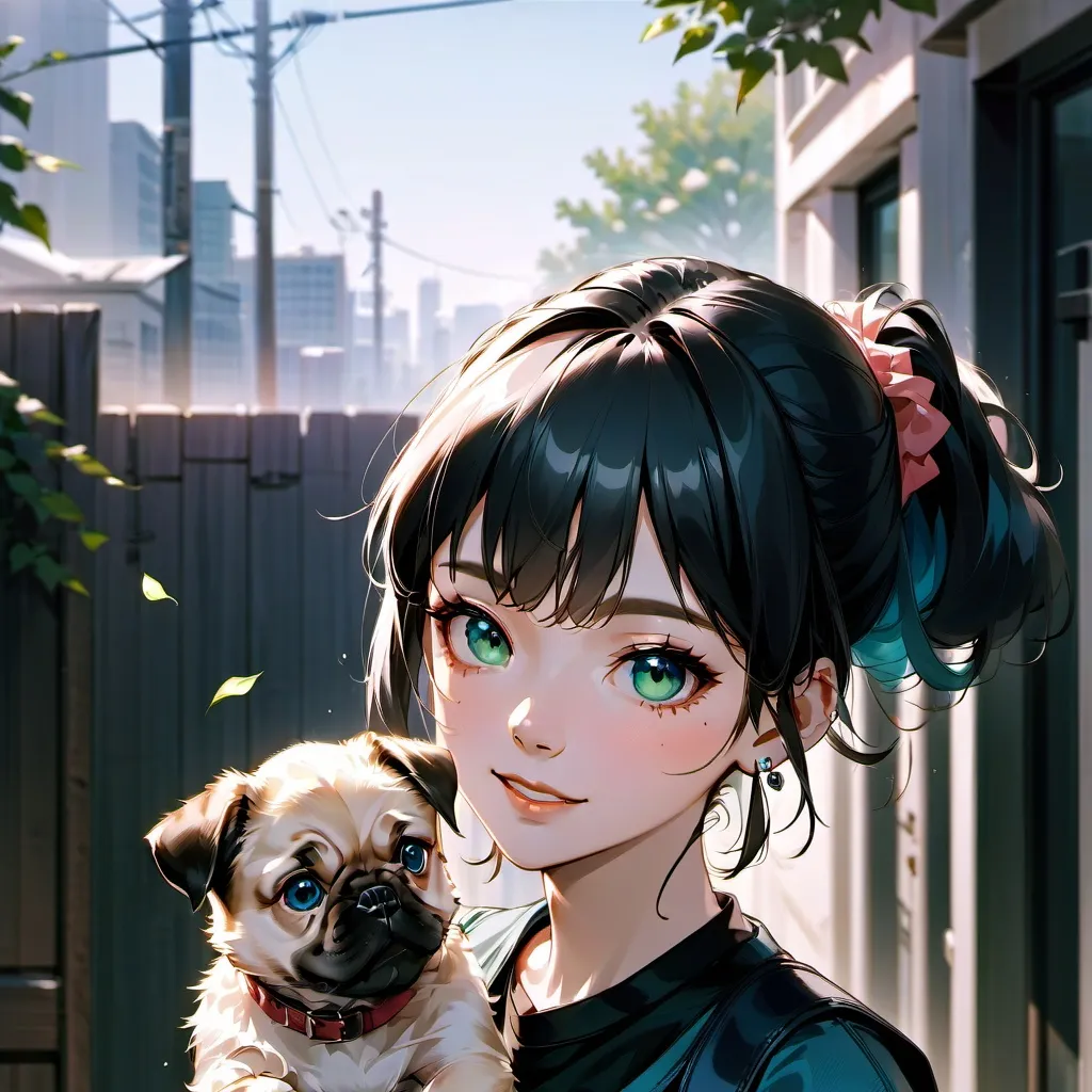 chat with ai character: your cute gf