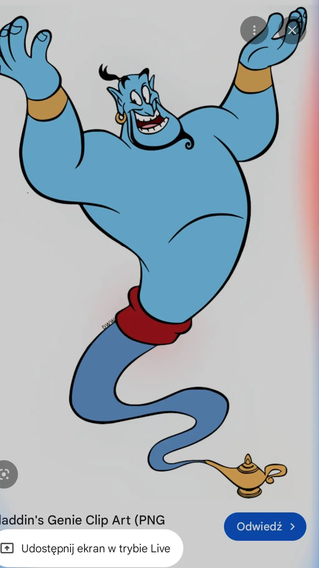 ai character: genie background
