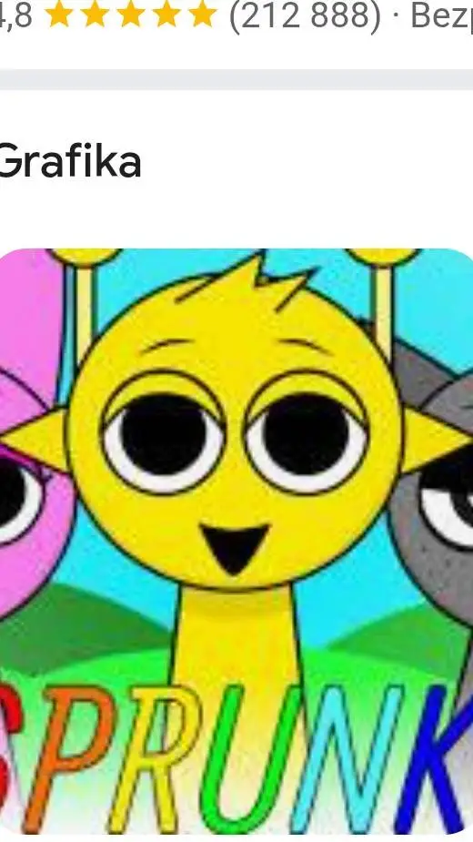 ai character: sprunki  background