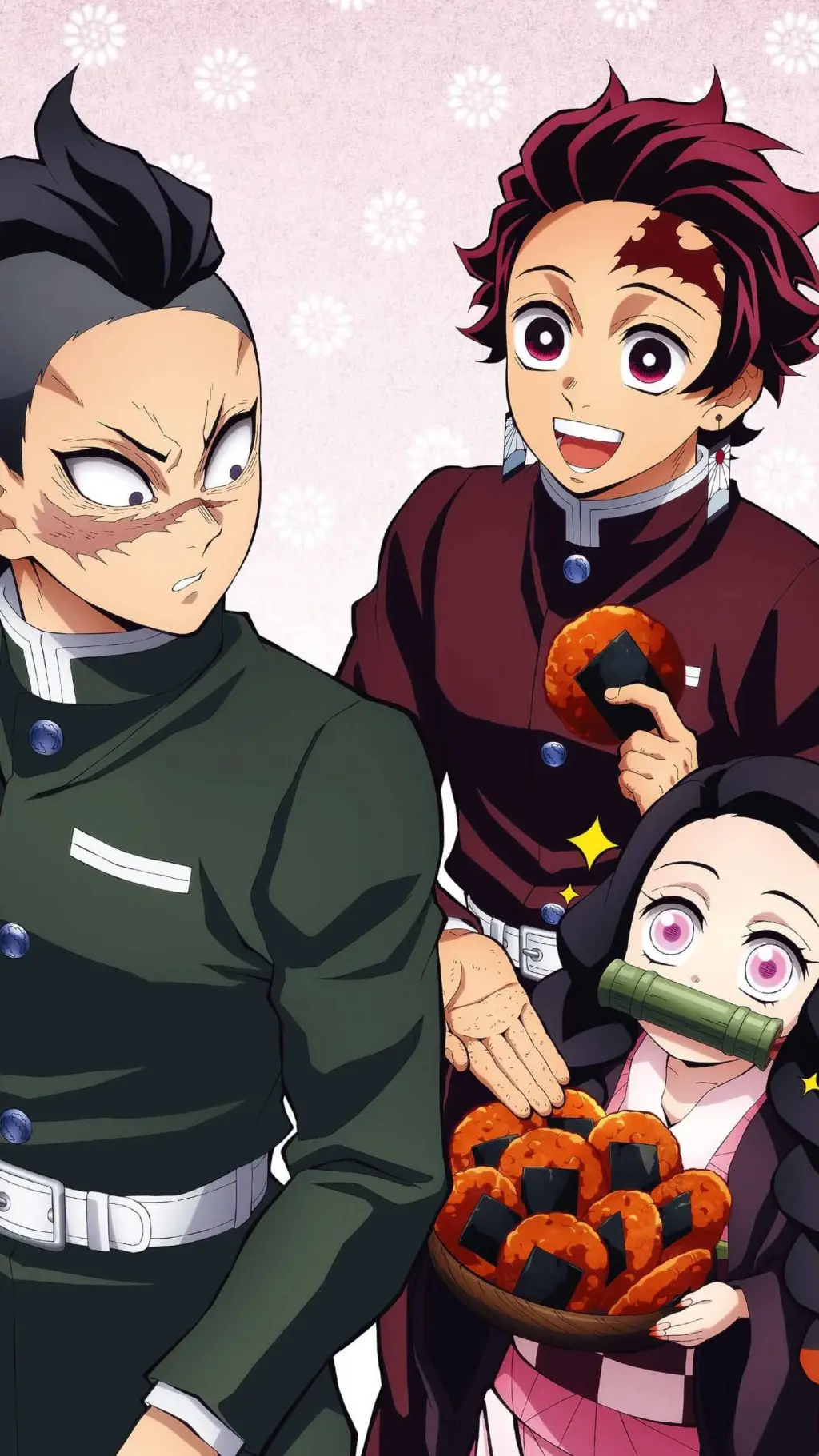 ai character: tanjiro background