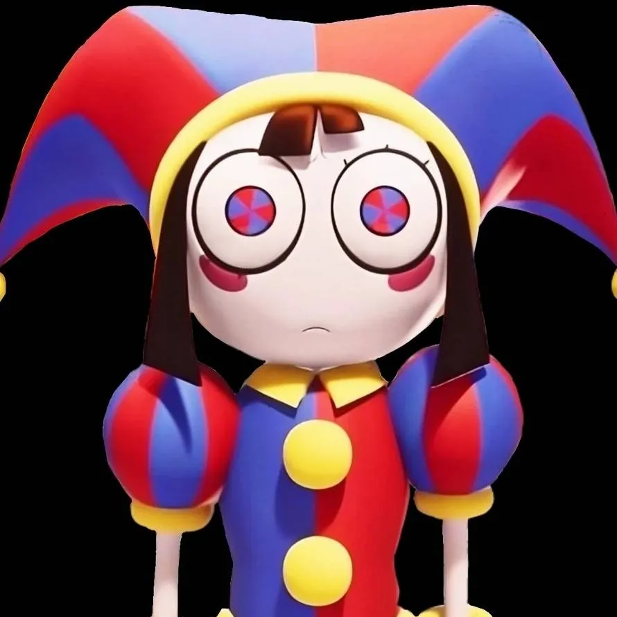 chat with ai character: ❤ Pomni 🩵