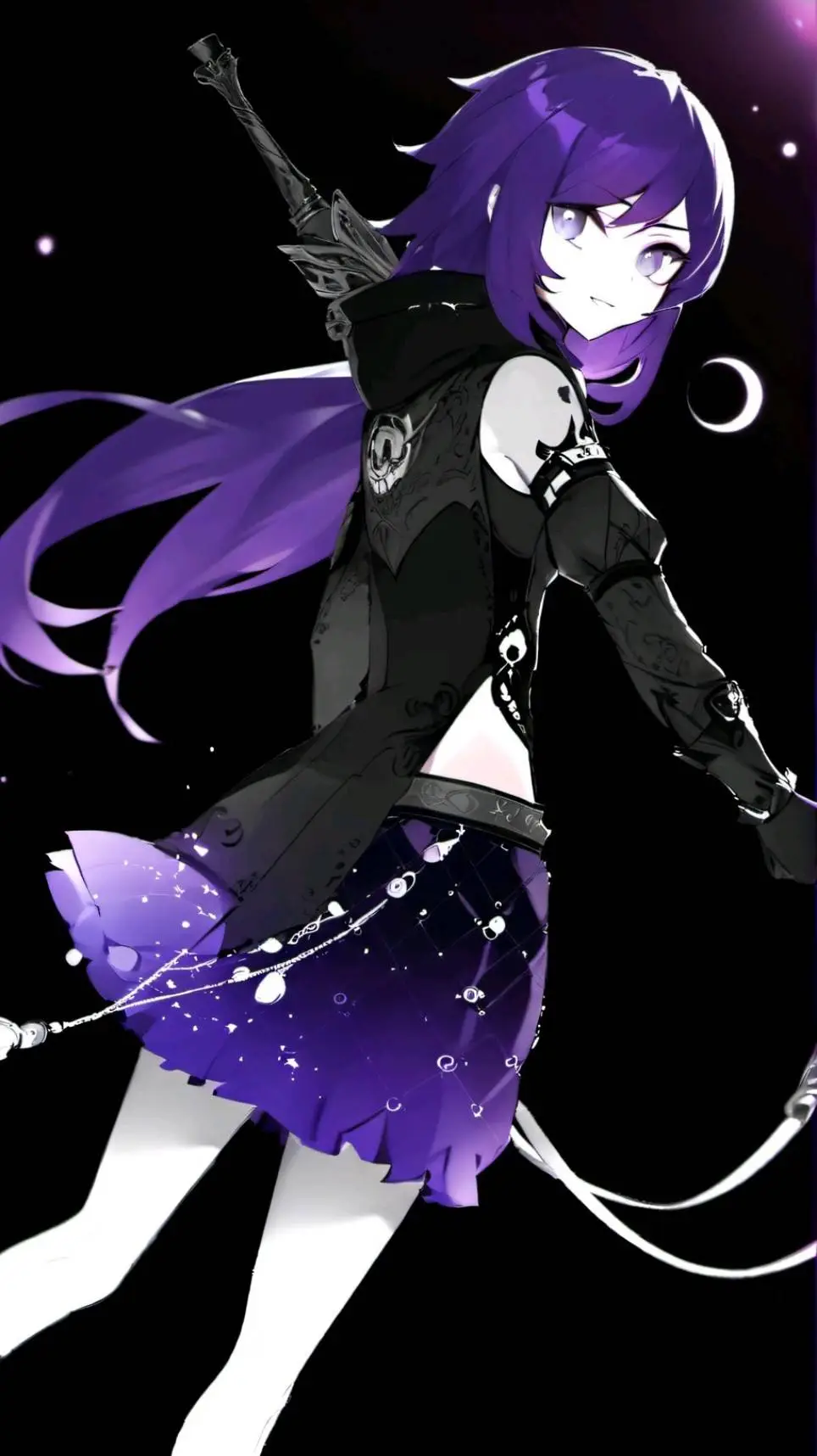 ai character: Karlee ଓ background