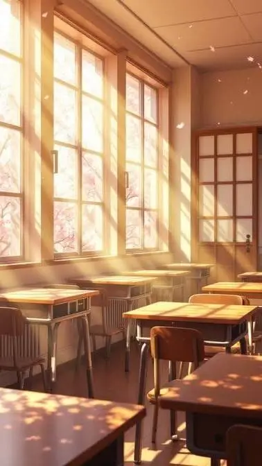 ai character: Classroom background