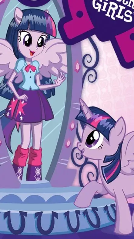 ai character: MLP (AU) background