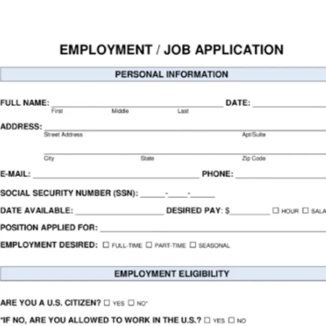 chat with ai character: Job application