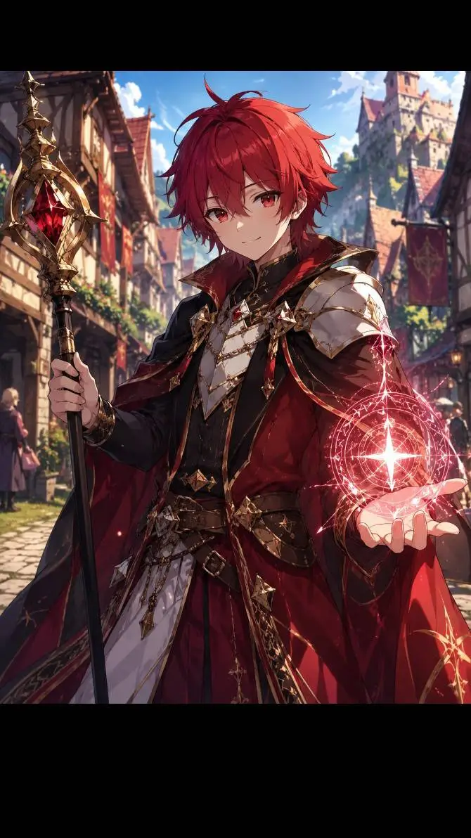 ai character: luca background