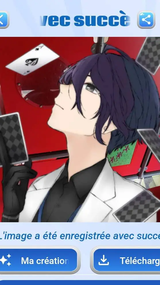 ai character: kira background