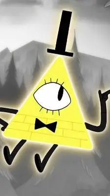 ai character: bill cipher background