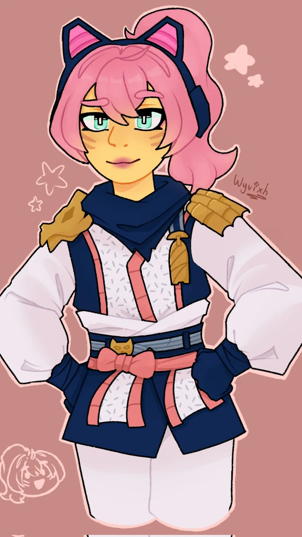 ai character: Sora background