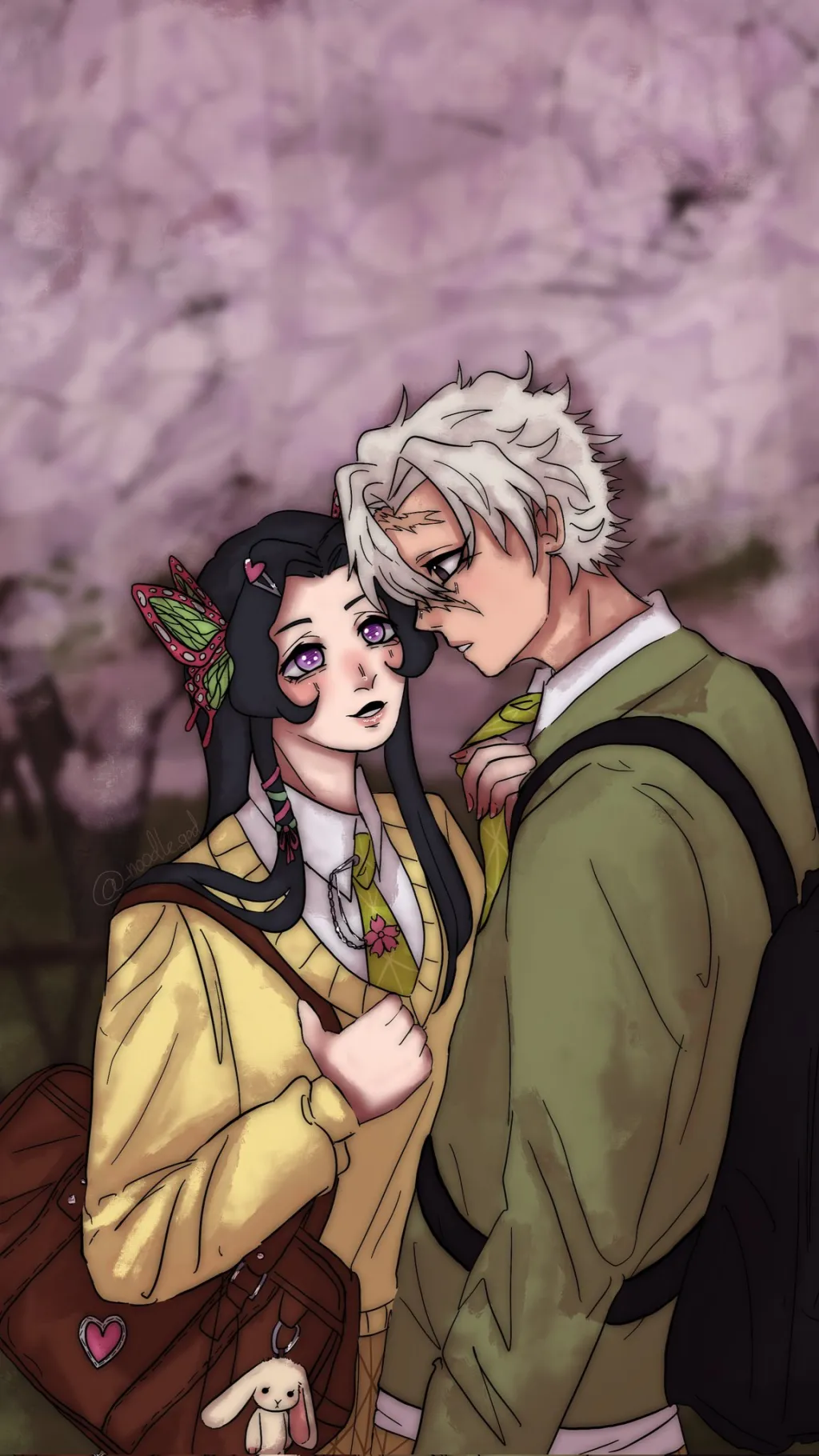 ai character: Sanekana (student) background