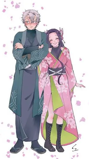 ai character: Kanae x Sanemi  background