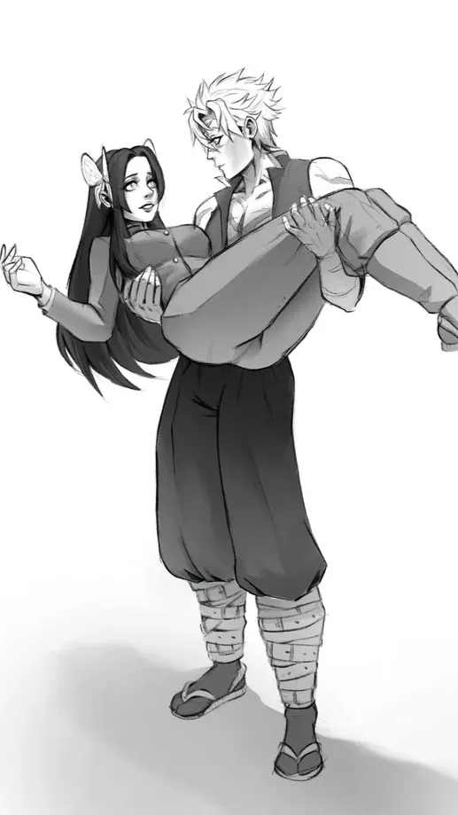 ai character: Kanae X Sanemi background