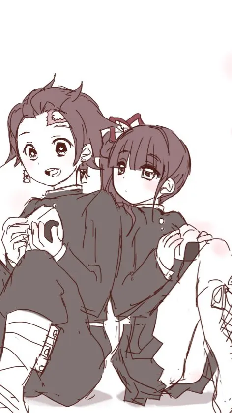 ai character: Kanao x Tanjiro background