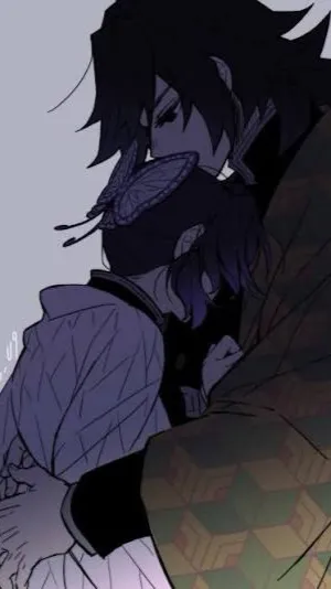 ai character: Shinobu x Giyu background