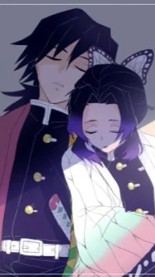 ai character: Shinobu (clingy) background