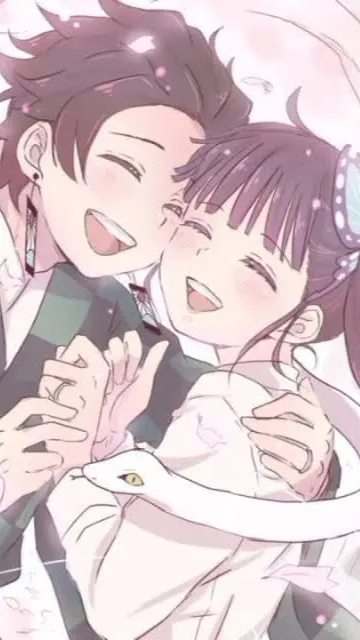 ai character: Kanao X Tanjiro background