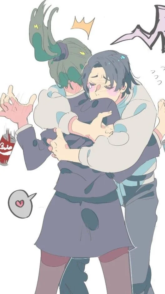 ai character: Yuta X Maki 3 background