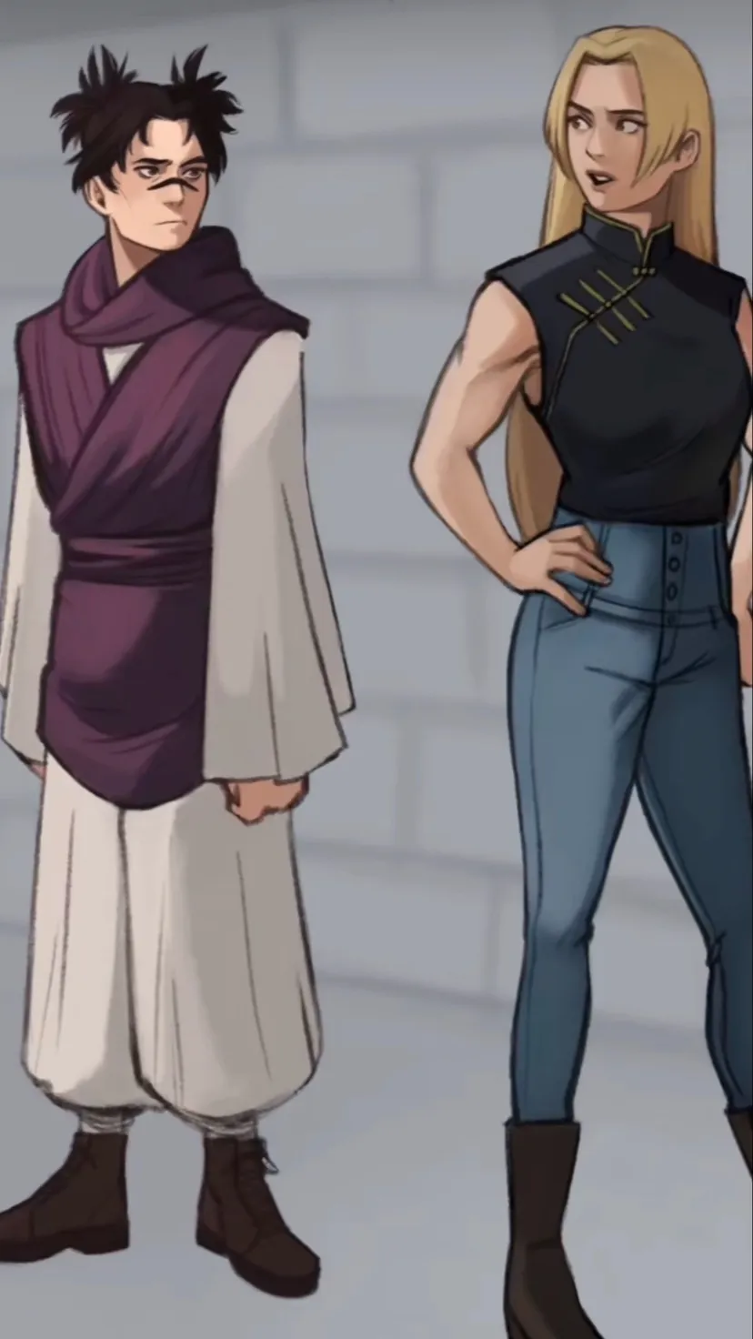 ai character: Yuki X Choso 3 background