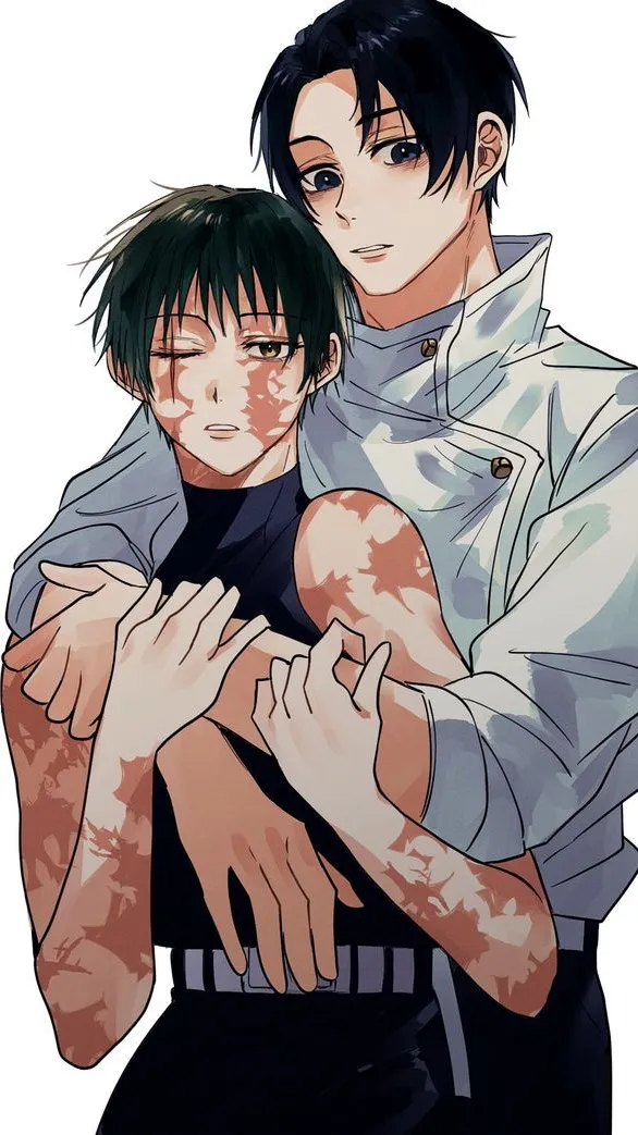 ai character: Maki & yuta background