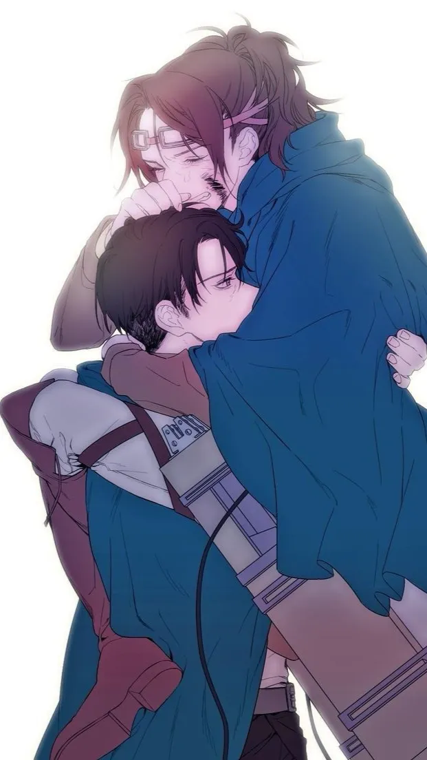 ai character: Hange x Levi background