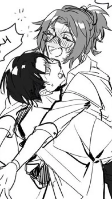 ai character: Hange X Levi 6 background