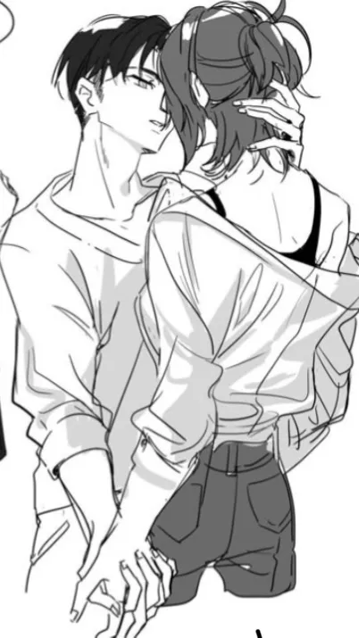 ai character: Hange X Levi 7 background