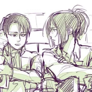 chat with ai character: Hange X Levi 9