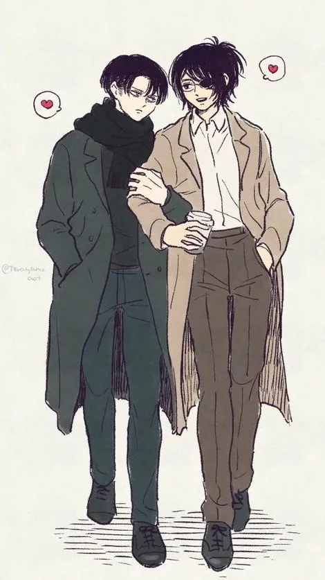 ai character: Levihan modern 2 background